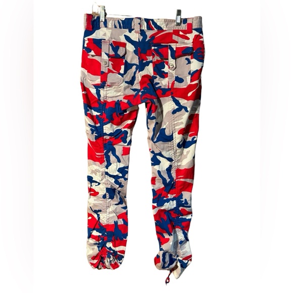 Soho Babe red white and blue camo jeans - Picture 3 of 4